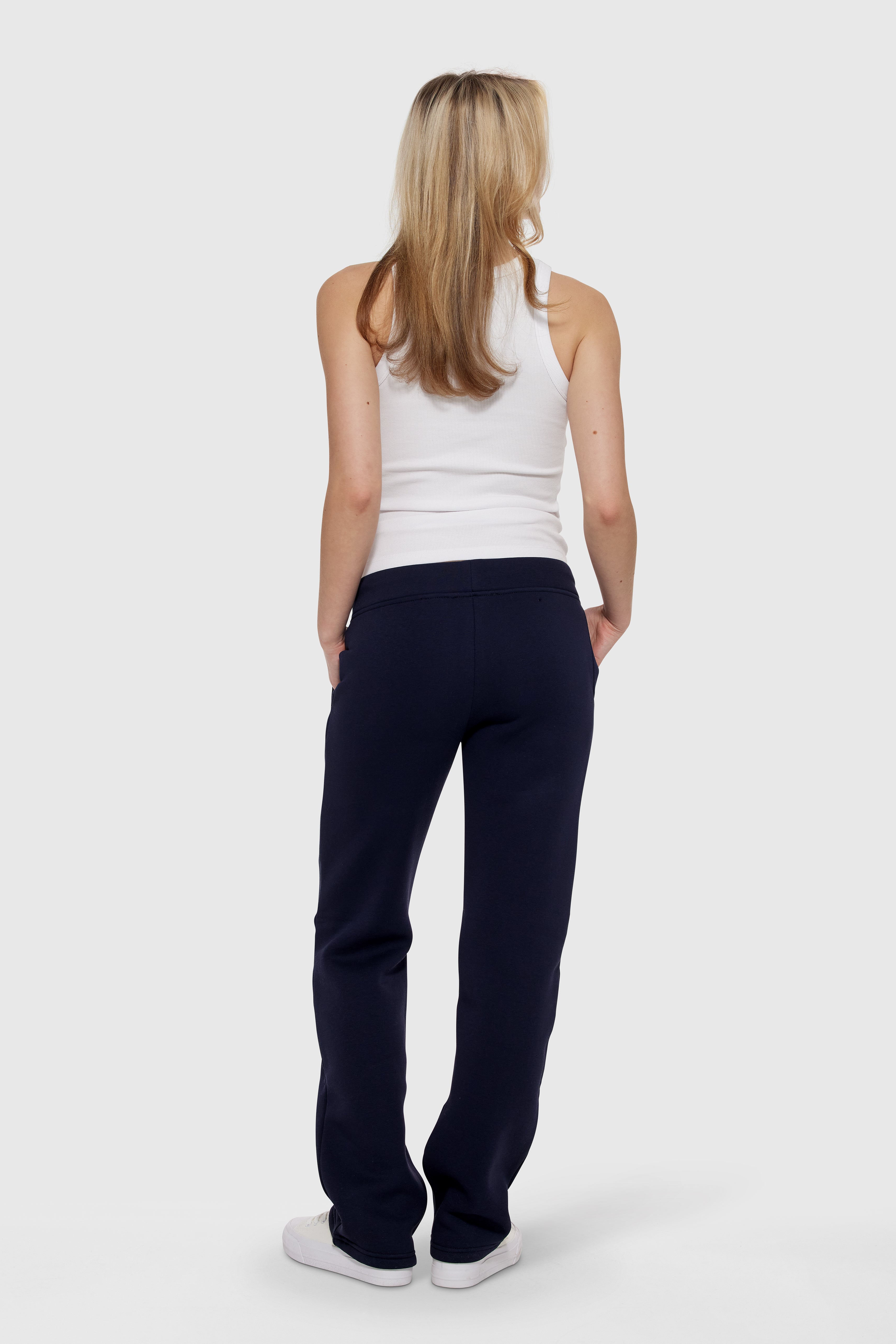 Sweatpant Girl Straight Leg Long Edition Navy