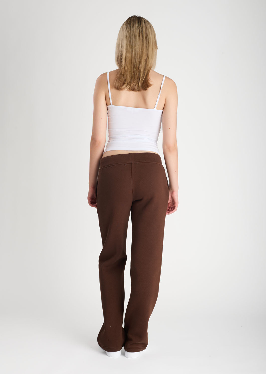 Sweatpant Girl Straight Leg Espresso