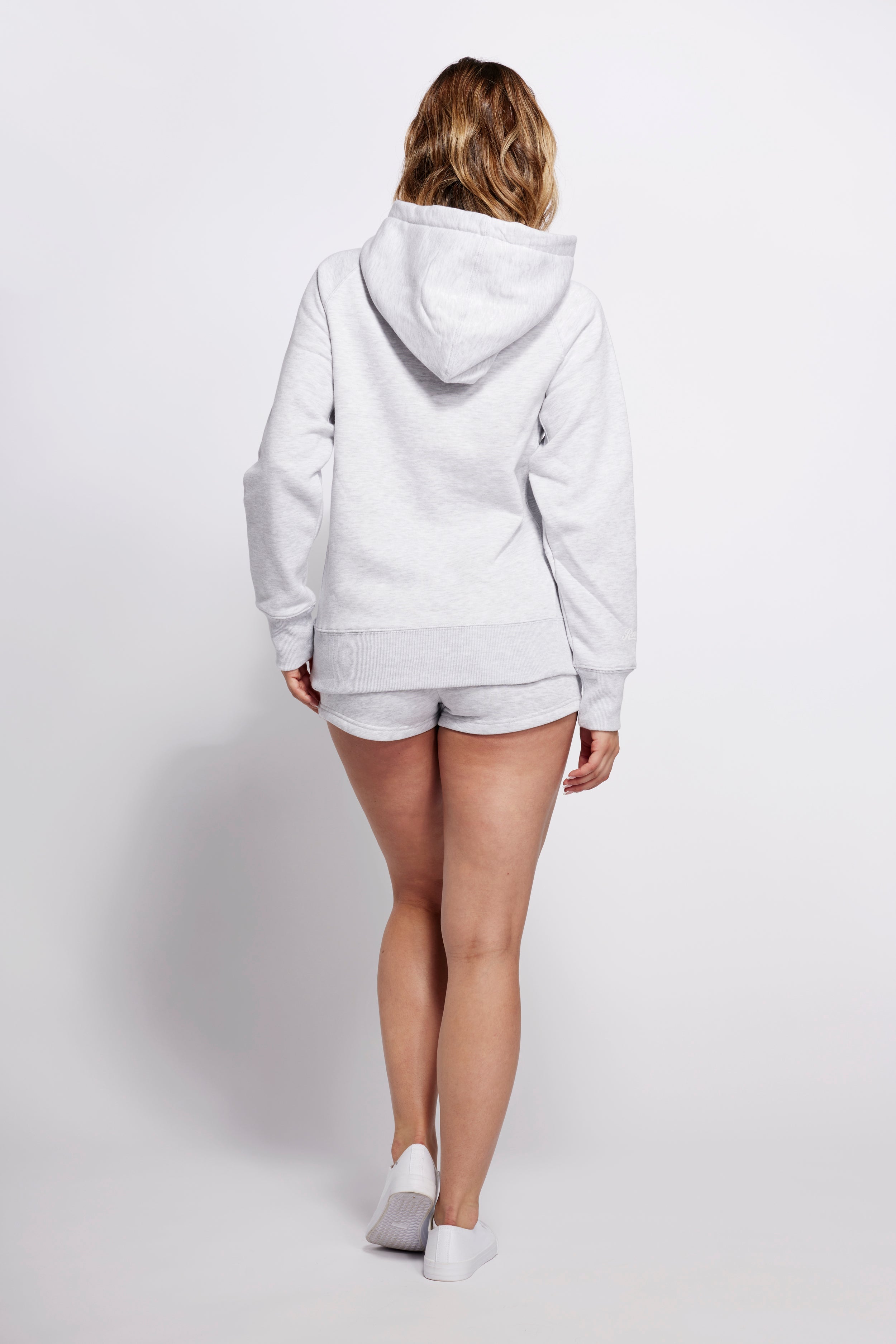 Unisex-Hoodie, Original Hellgrau