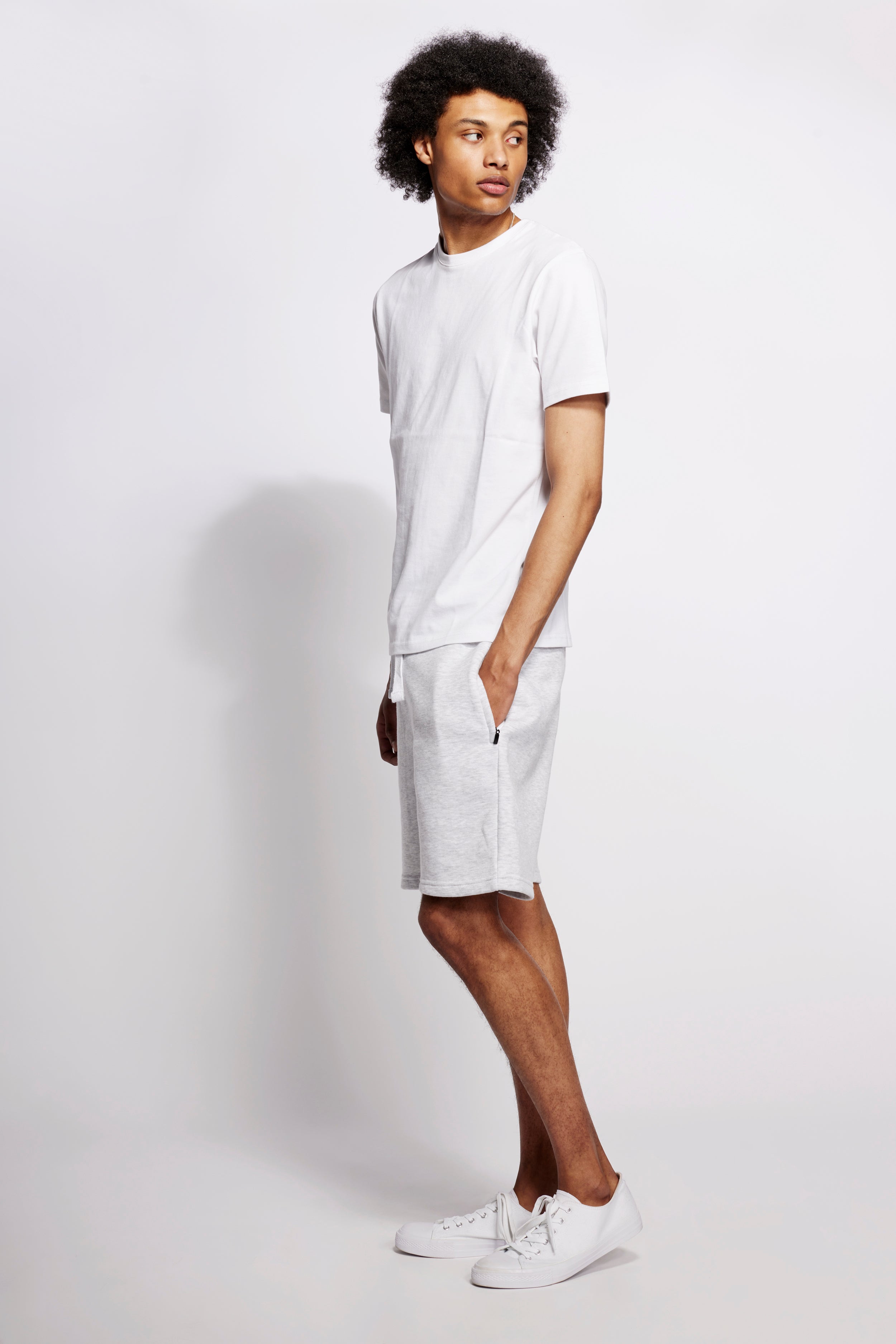 Unisex-Shorts, Original, Hellgrau