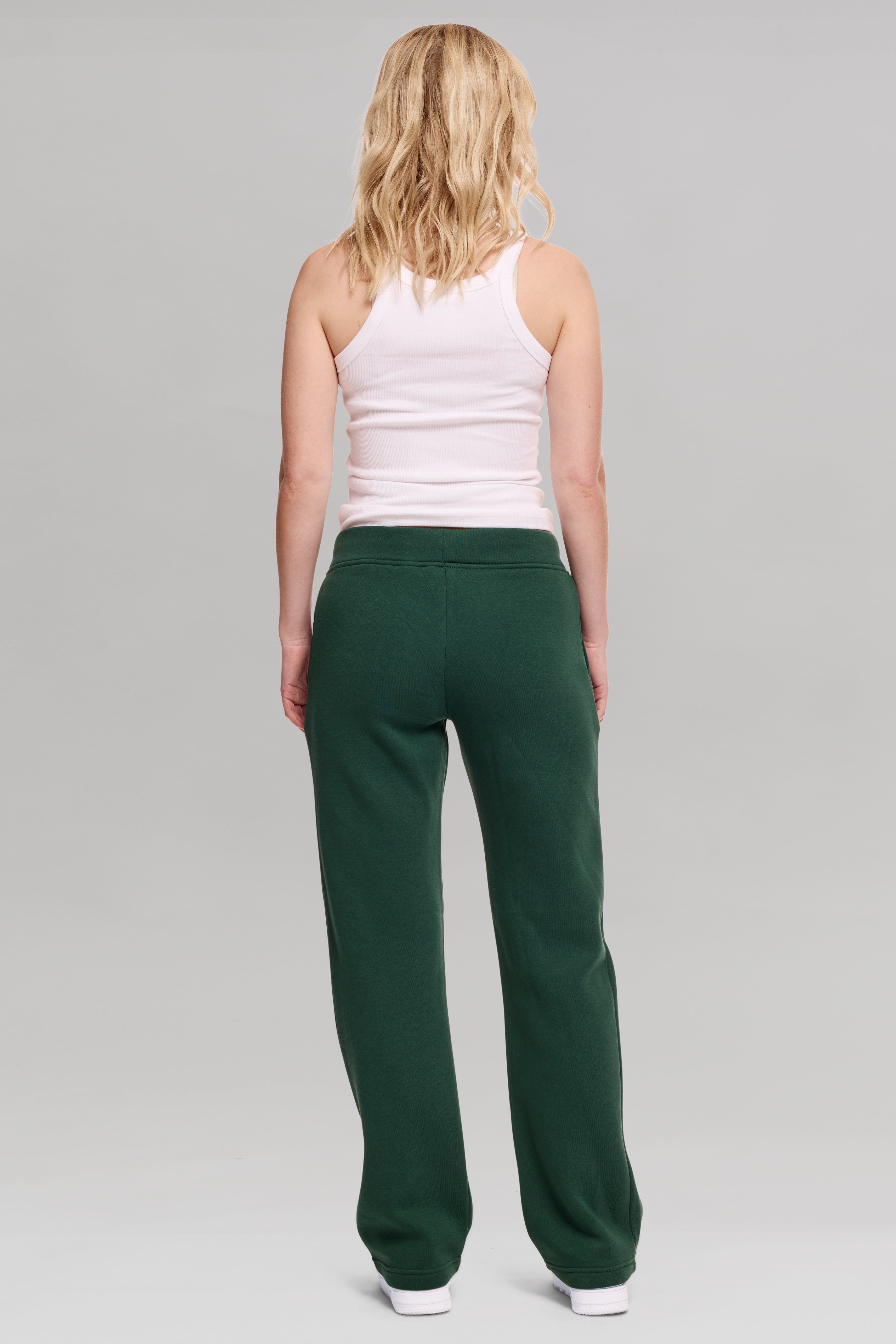 Sweatpant Girl Straight Leg Varsity Green