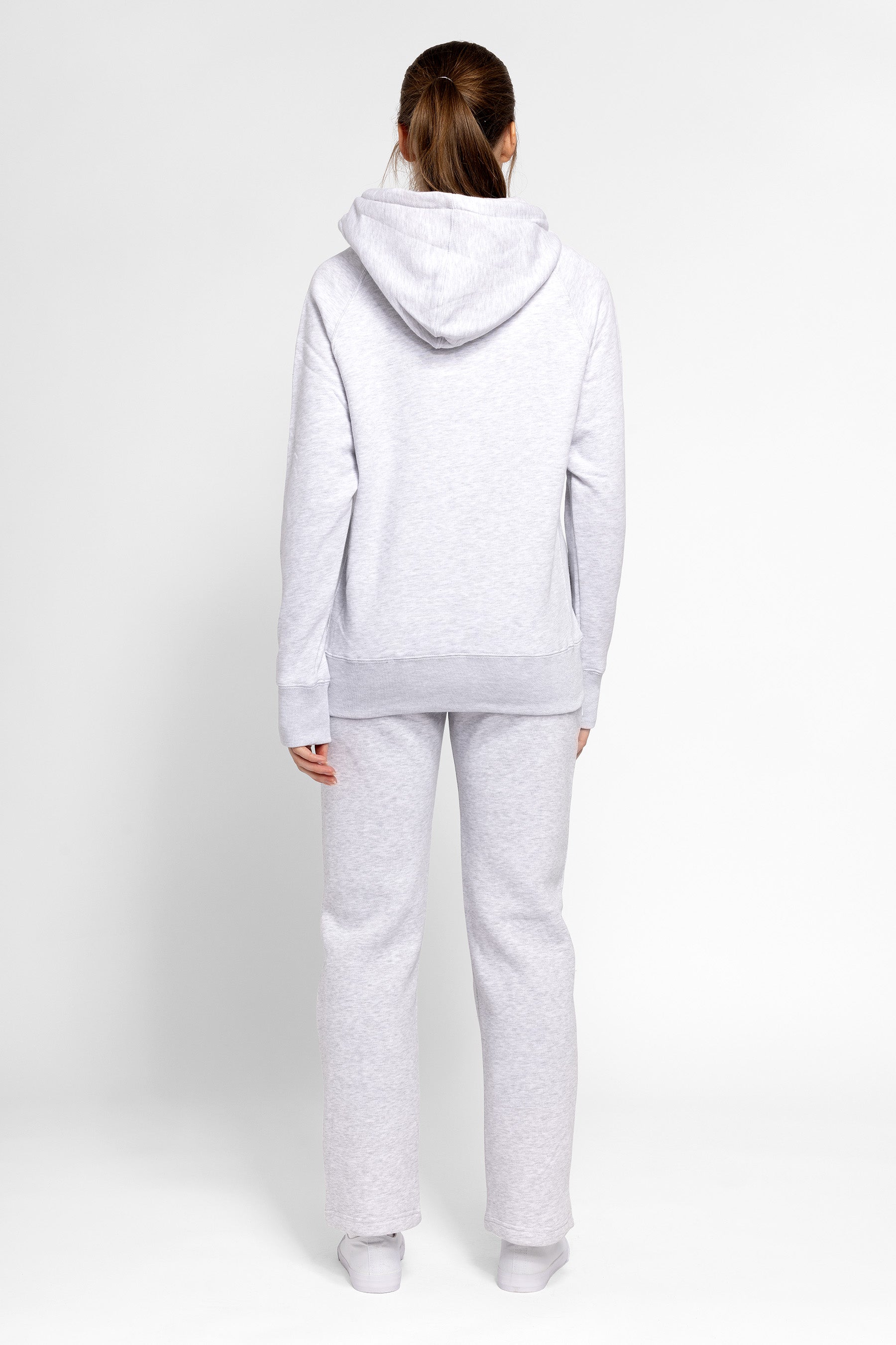 Unisex-Hoodie, Original Hellgrau